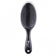 Salon Professional_Щітка для волосся чорна глянець мала 18202Р Salon Professional_Щітка для волосся чорна глянець мала 18202Р