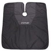 Comair 7001303 Накидка Cut&Color поліестер на гачках чорна 145х160см_ Comair 7001303 Накидка Cut&Color поліестер на гачках чорна 145х160см_