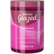 Inebrya Glazed Mask_Маска для блиску волосся з ефектом глазурування 1000мл Inebrya Glazed Mask_Маска для блиску волосся з ефектом глазурування 1000мл