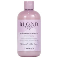 Inebrya Blonde Miracle Shampoo_Хелатуючий шампунь для блонду 300мл Inebrya Blonde Miracle Shampoo_Хелатуючий шампунь для блонду 300мл