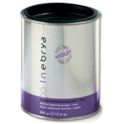 Inebrya Dust Free Lightening Powder Violet_Фіолетова пудра для знебарвлення 500гр Inebrya Dust Free Lightening Powder Violet_Фіолетова пудра для знебарвлення 500гр