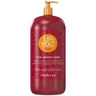 Inebrya Up To You Сurl Boost Mask_Маска для кучерявого волосся 1000мл Inebrya Up To You Сurl Boost Mask_Маска для кучерявого волосся 1000мл