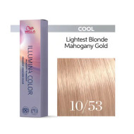 Wella ILLUMINA COLOR Стійка крем-фарба для волосся_10/53 дуже світлий блондин золотистий махагон 60мл Wella ILLUMINA COLOR Стійка крем-фарба для волосся_10/53 дуже світлий блондин золотистий махагон 60мл