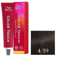 Wella Color Touch Інтенсивне тонування_4/19 середній коричневий попелястий сандре 60мл Wella Color Touch Інтенсивне тонування_4/19 середній коричневий попелястий сандре 60мл