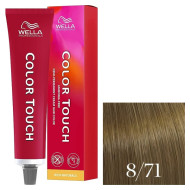 Wella Color Touch Інтенсивне тонування_8-71 світло-русявий коричневий попелястий 60мл