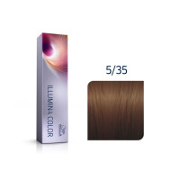 Wella ILLUMINA COLOR Стійка крем-фарба для волосся_5/35 світло-коричневий золотистий червоно-фіолетовий 60мл Wella ILLUMINA COLOR Стійка крем-фарба для волосся_5/35 світло-коричневий золотистий червоно-фіолетовий 60мл