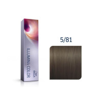 Wella ILLUMINA COLOR Стійка крем-фарба для волосся_5/81 світло-коричневий перлово-попелястий 60мл Wella ILLUMINA COLOR Стійка крем-фарба для волосся_5/81 світло-коричневий перлово-попелястий 60мл