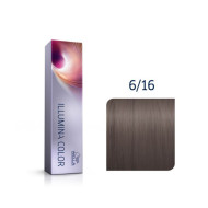 Wella ILLUMINA COLOR Стійка крем-фарба для волосся_6/16 темно-русявий попелясто-фіолетовий 60мл Wella ILLUMINA COLOR Стійка крем-фарба для волосся_6/16 темно-русявий попелясто-фіолетовий 60мл