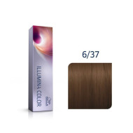 Wella ILLUMINA COLOR Стійка крем-фарба для волосся_6/37 темно-русявий золотисто-коричневий 60мл Wella ILLUMINA COLOR Стійка крем-фарба для волосся_6/37 темно-русявий золотисто-коричневий 60мл