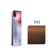 Wella ILLUMINA COLOR Стійка крем-фарба для волосся_7/43 середній блондин червоно-золотий 60мл Wella ILLUMINA COLOR Стійка крем-фарба для волосся_7/43 середній блондин червоно-золотий 60мл