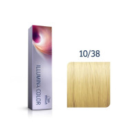 Wella ILLUMINA COLOR Стійка крем-фарба для волосся_10/38 найсвітліший блондин золотий перламутр 60мл Wella ILLUMINA COLOR Стійка крем-фарба для волосся_10/38 найсвітліший блондин золотий перламутр 60мл