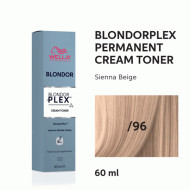 Wella Blondor Plex Toner_Крем-тонер освітлюючий /96 60мл Wella Blondor Plex Toner_Крем-тонер освітлюючий /96 60мл