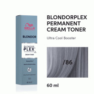 Wella Blondor Plex Toner_Крем-тонер освітлюючий /86 60мл Wella Blondor Plex Toner_Крем-тонер освітлюючий /86 60мл