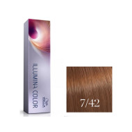 Wella ILLUMINA COLOR Стійка крем-фарба для волосся_7/42 середній блондин матовий червоний 60мл Wella ILLUMINA COLOR Стійка крем-фарба для волосся_7/42 середній блондин матовий червоний 60мл
