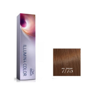 Wella ILLUMINA COLOR Стійка крем-фарба для волосся_7/75 середній блондин коричневий махагоні 60мл Wella ILLUMINA COLOR Стійка крем-фарба для волосся_7/75 середній блондин коричневий махагоні 60мл
