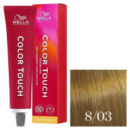 Wella Color Touch Інтенсивне тонування_8/03 світло-русявий натуральний золотистий 60мл Wella Color Touch Інтенсивне тонування_8/03 світло-русявий натуральний золотистий 60мл